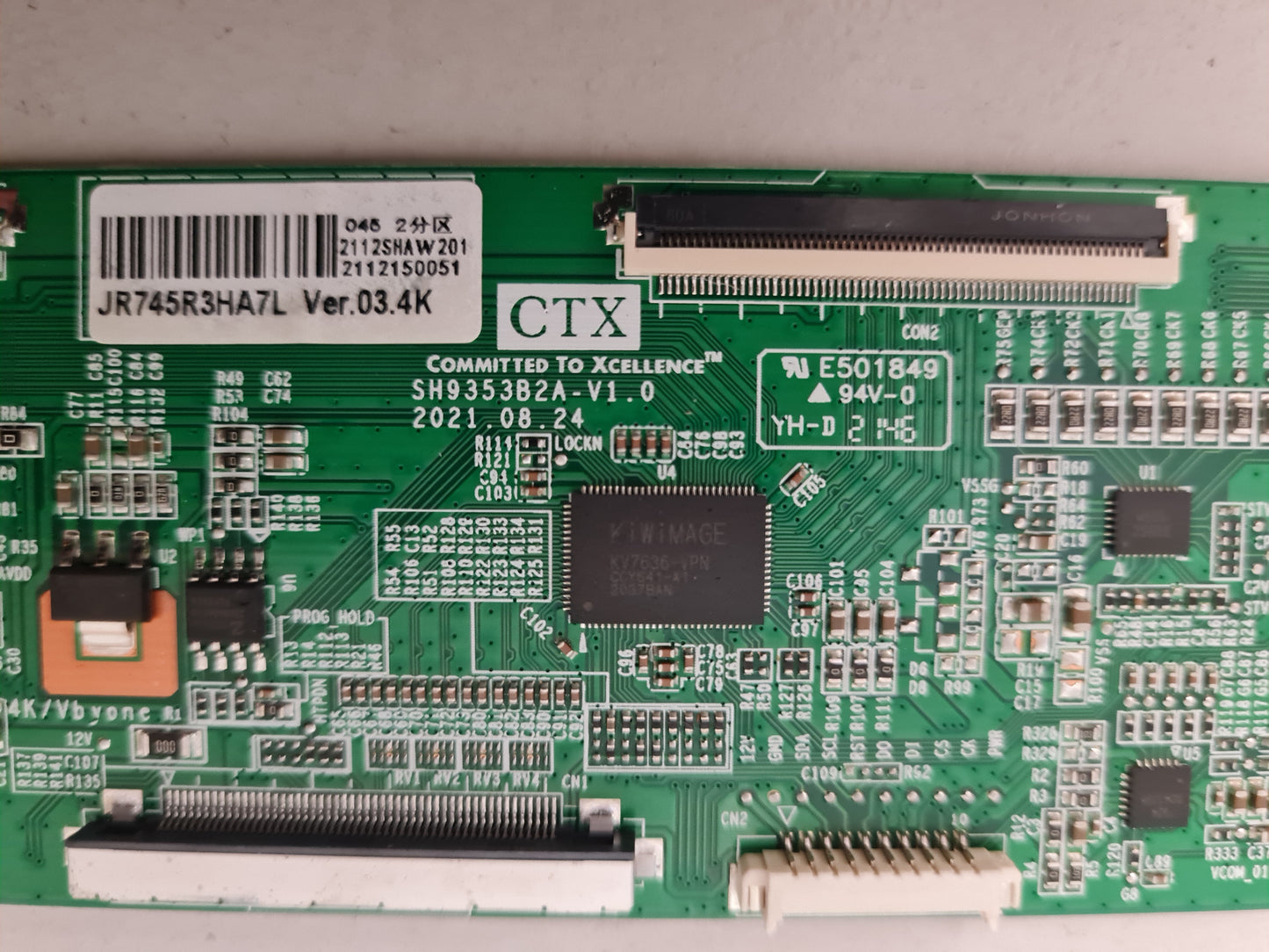 EKO K750USG T-CON BOARD SH9353B2A-V1.0