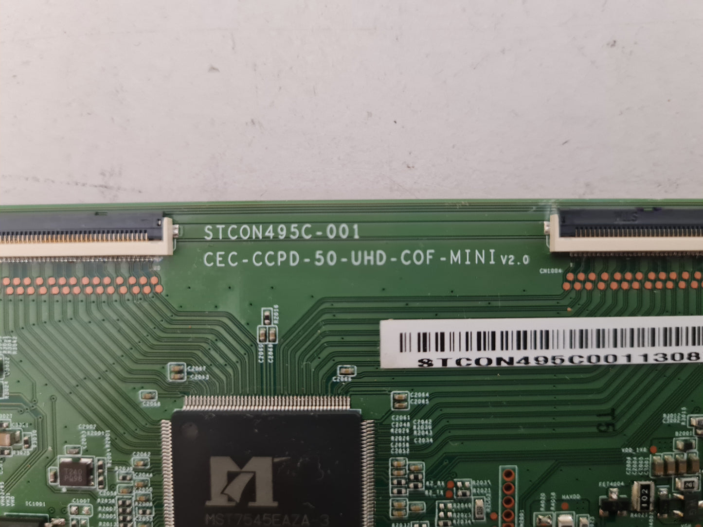 HITACHI 50UHDSM8 T-CON BOARD STCON495C-001 CC-CCPD-50-UHDC0F-MINI