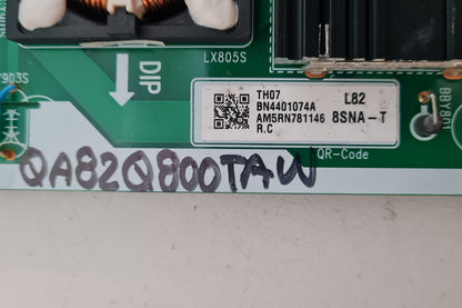 SAMSUNG QA82Q800TAW POWER SUPPLY BOARD BN44-01074A L82S8NA_THS