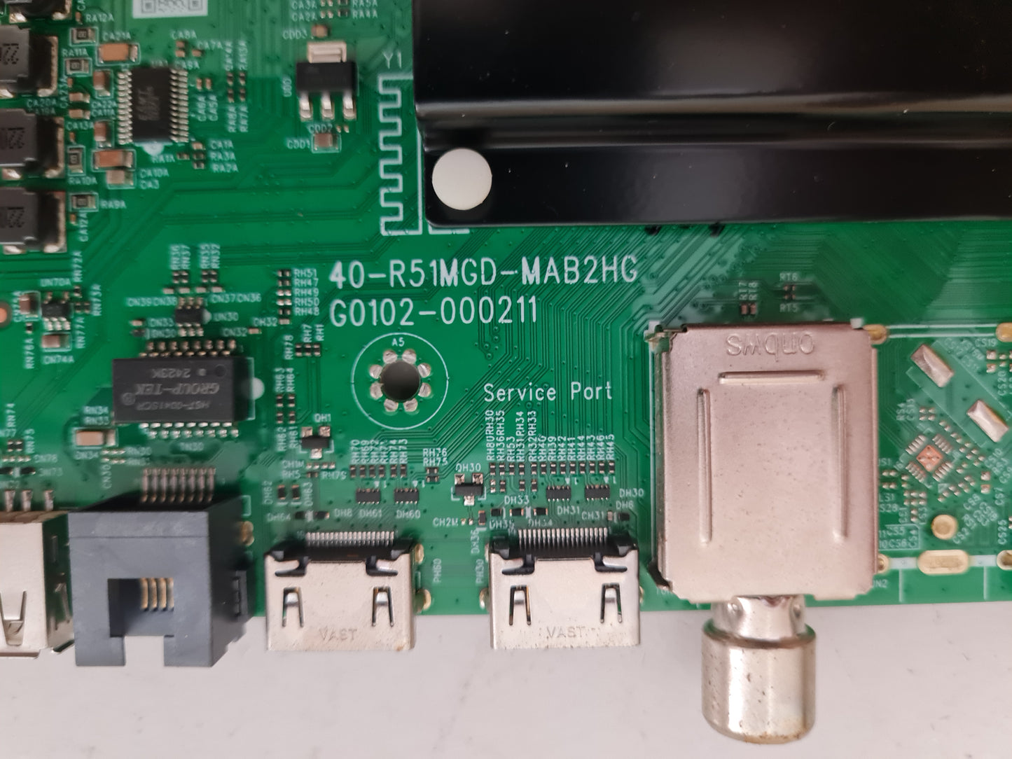 FFALCON FF75U64 MAIN BOARD 40-R51MGD-MAB2HG G0102-000211 RT2851 RT2851M
