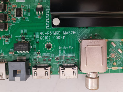 FFALCON FF75U64 MAIN BOARD 40-R51MGD-MAB2HG G0102-000211 RT2851 RT2851M