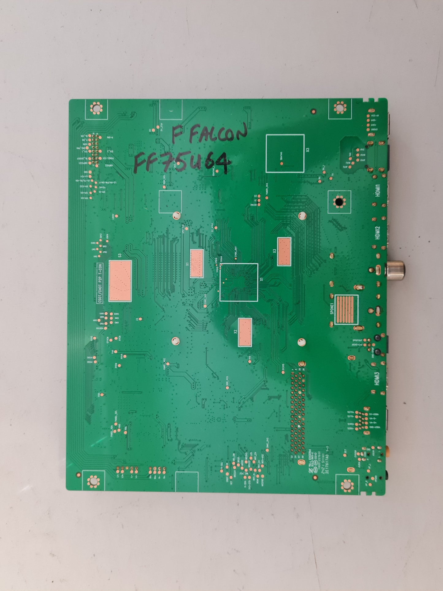 FFALCON FF75U64 MAIN BOARD 40-R51MGD-MAB2HG G0102-000211 RT2851 RT2851M