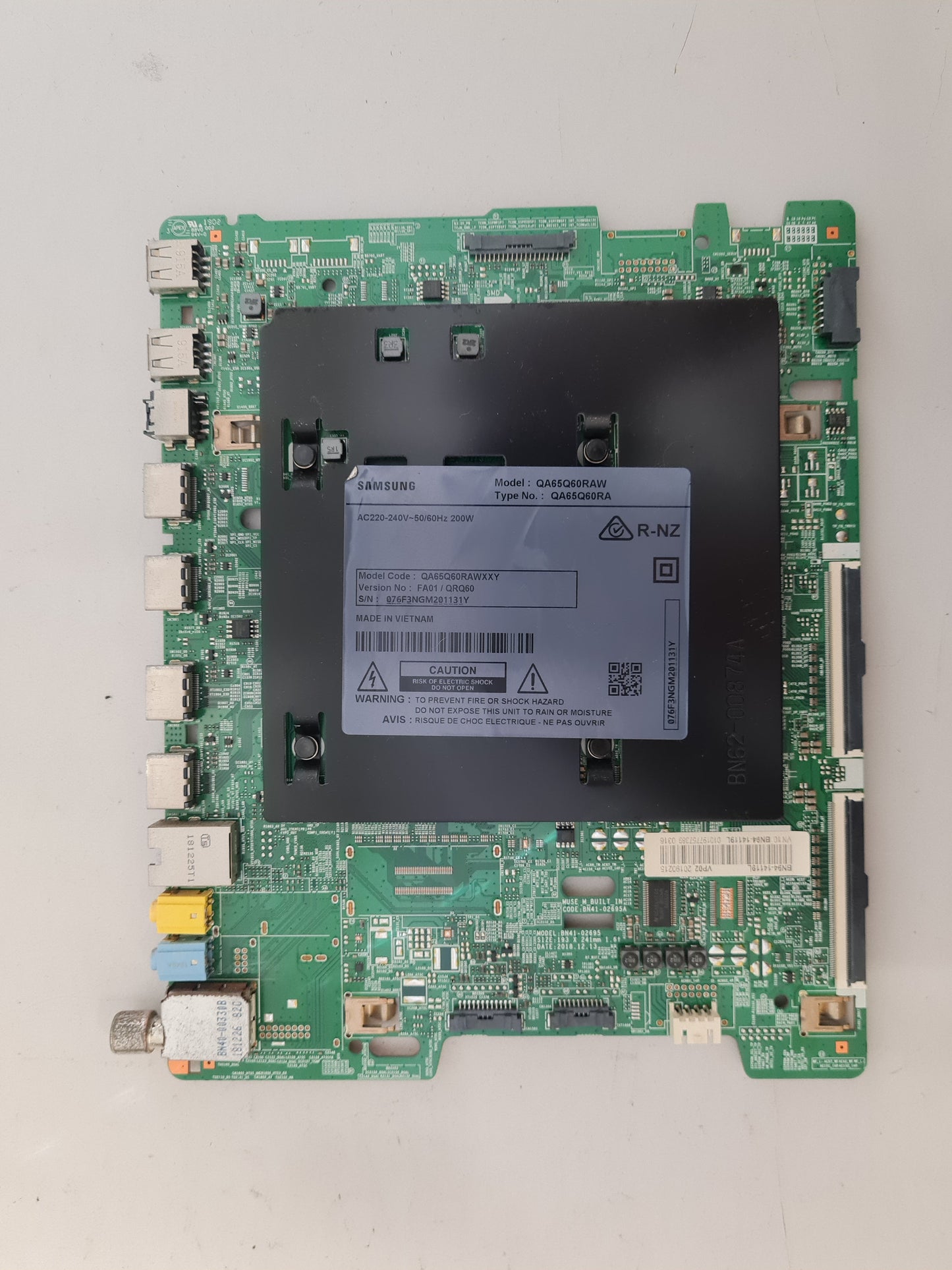 SAMSUNG QA65Q60RAW XXY (VER FA01) MAIN BOARD BN94-14119L