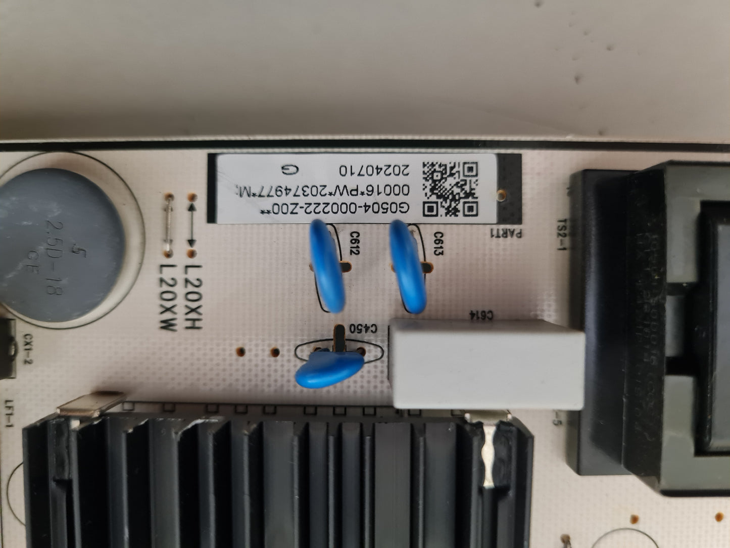 FFALCON FF75U64 POWER SUPPLY BOARD 11601-500051 40-L20XH4-PWC1ZG