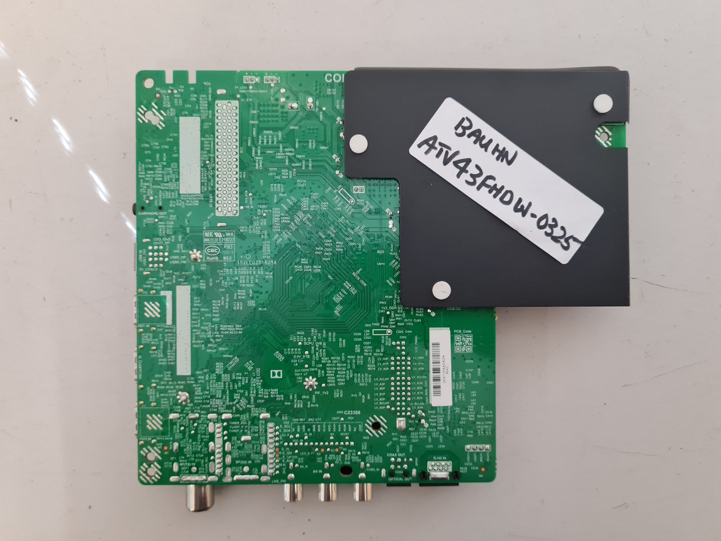 BAUHN ATV43FHDW-0325 MAIN BOARD TPD.SK331.PB801 A25010146