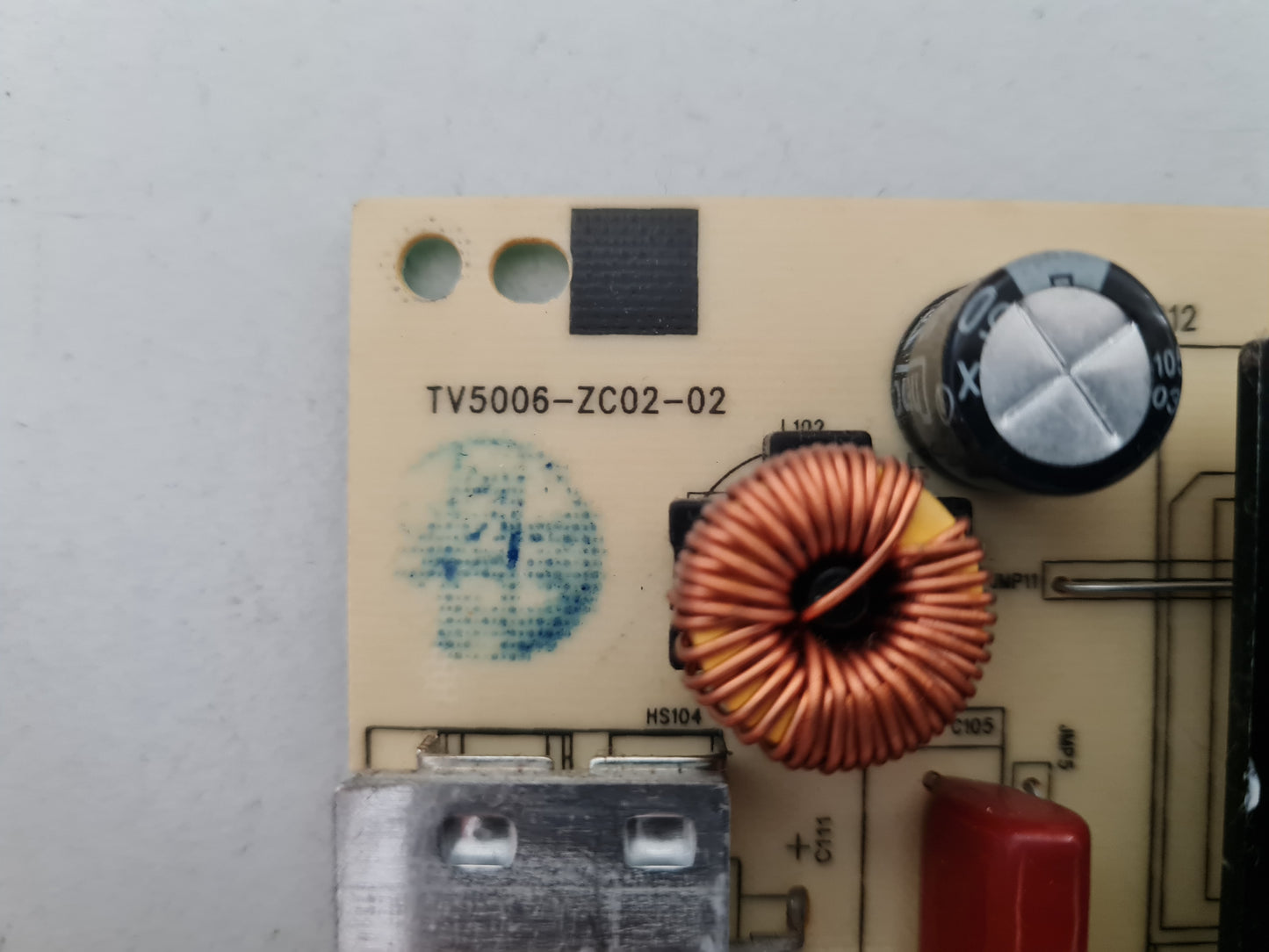 JVC AV-H587115A POWER SUPPLY BOARD TV5006-ZC02-02