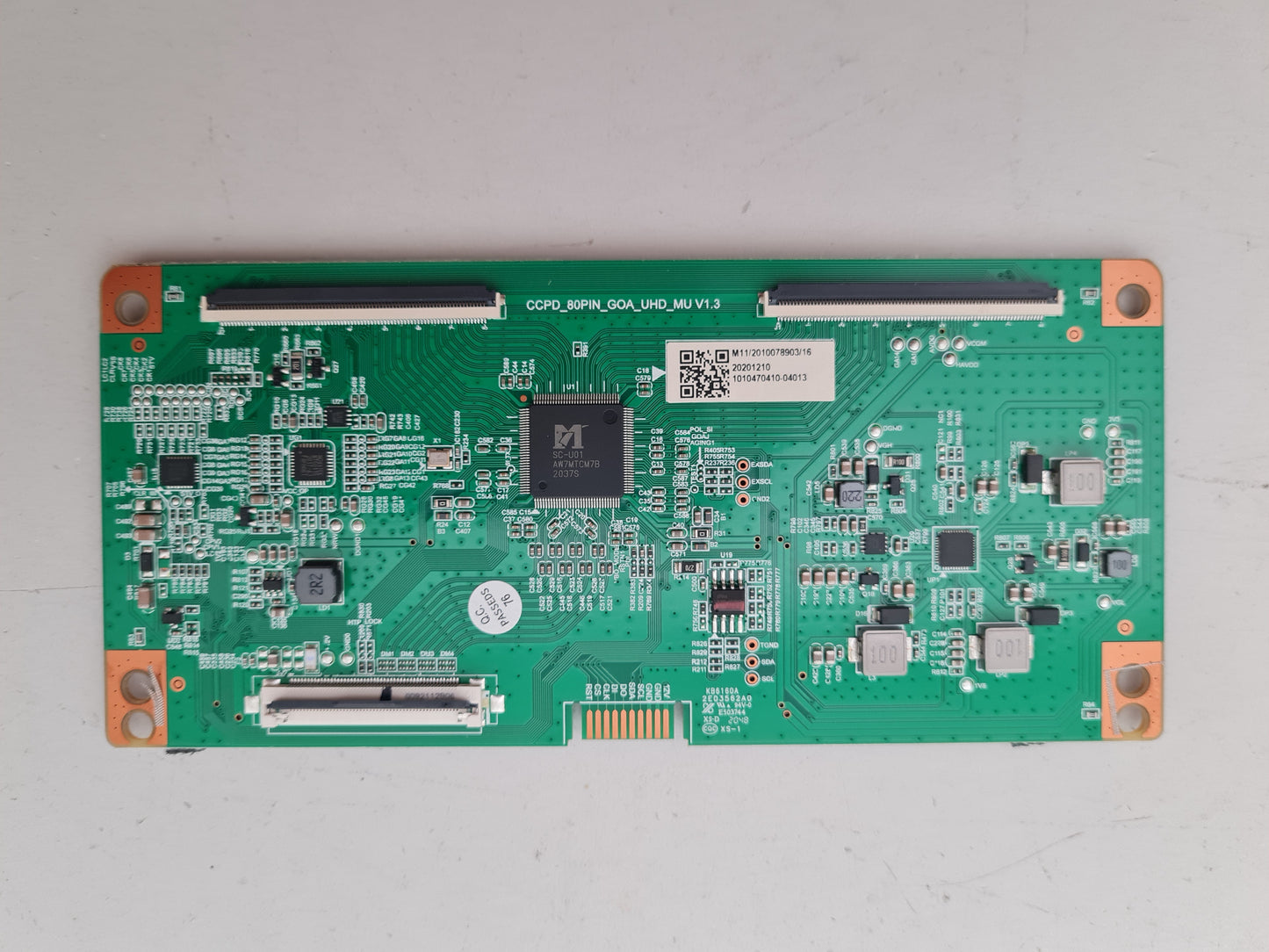 JVC AV-H587115A T-CON BOARD CCPD_80PIN_GOA_UHD_MU V1.3