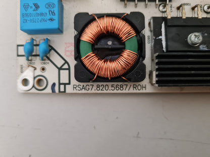 HISENSE 55K390PAD POWER SUPPLY BOARD RSAG7.820.5687 HLL-4855WA 170766