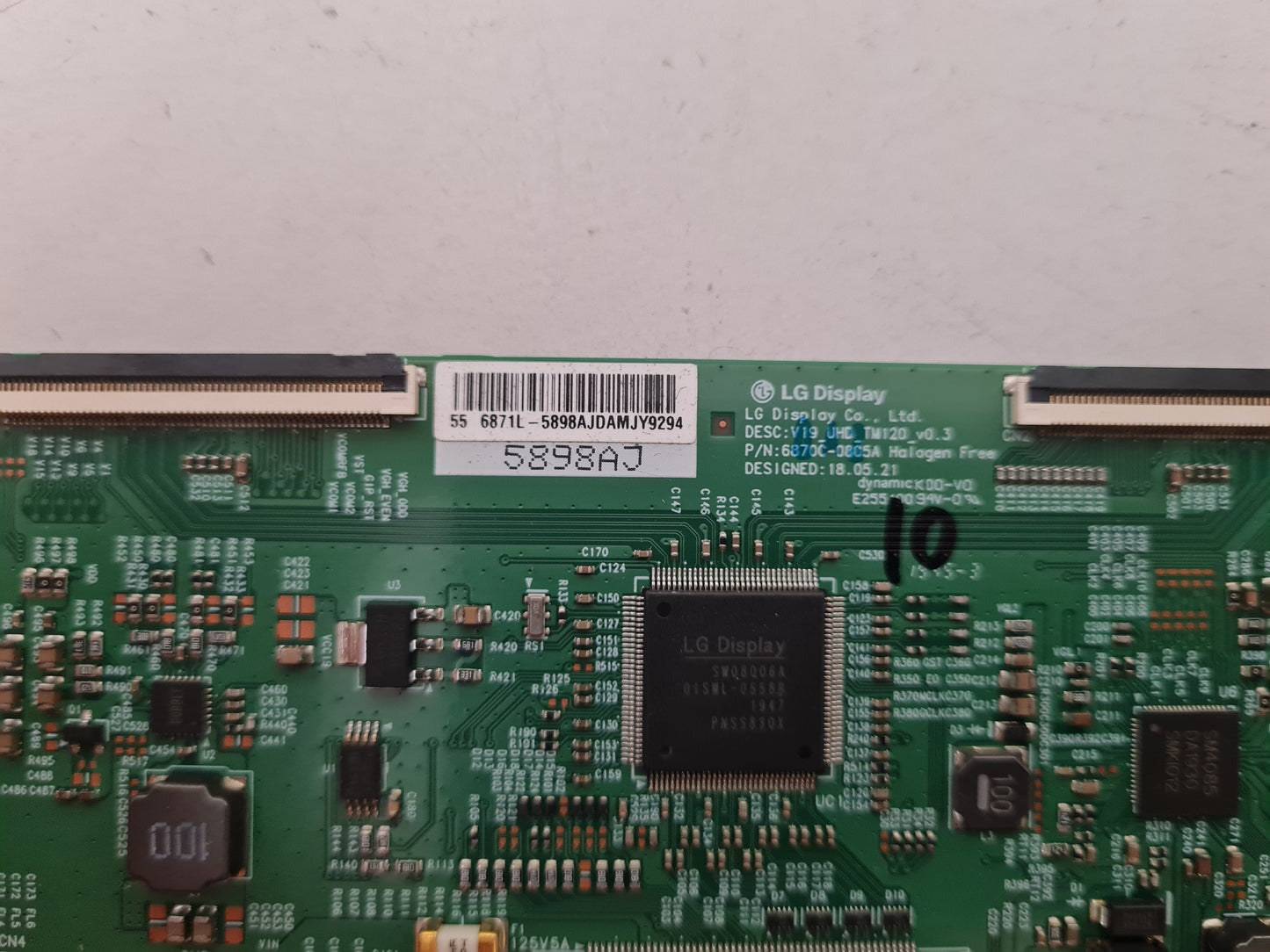 JVC LT-55N6105A T-CON BOARD 6870C-0805A 6871L-5898A