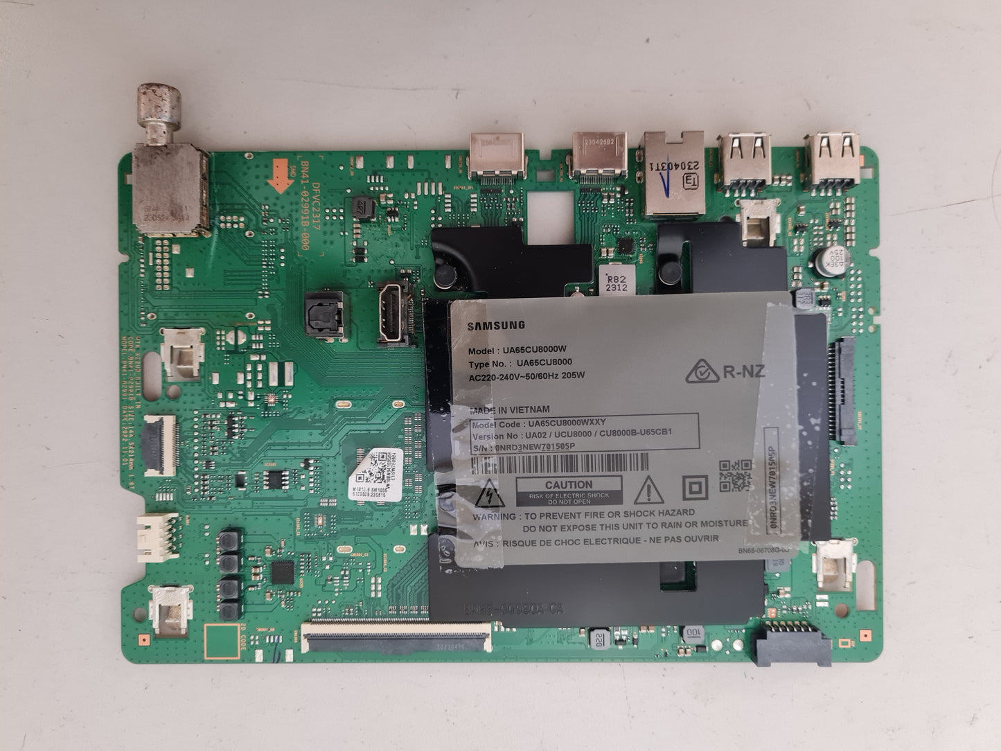 SAMSUNG UA65CU8000 WXXY (VER UA02) MAIN BOARD BN94-10058R