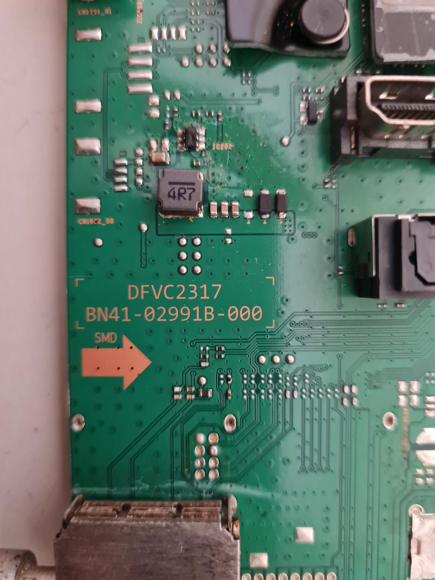 SAMSUNG UA65CU8000 WXXY (VER UA02) MAIN BOARD BN94-10058R