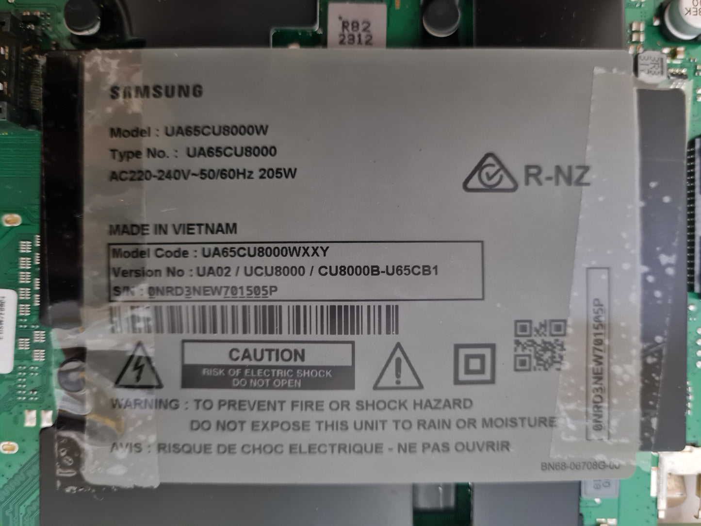 SAMSUNG UA65CU8000 WXXY (VER UA02) MAIN BOARD BN94-10058R