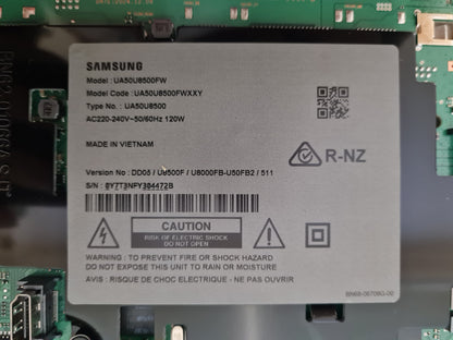 SAMSUNG UA50U8500FW XXY (VER DD05) MAIN BOARD BN96-61261Q BN41-03350A