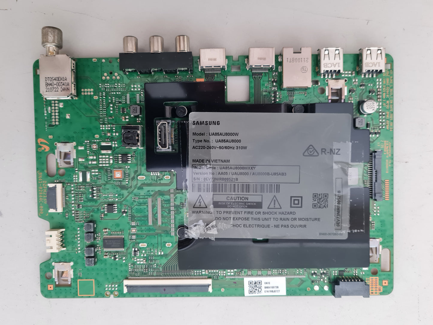 SAMSUNG UA85AU8000 WXXY (VER AA05) MAIN BOARD BN97-19174D BN94-16973B