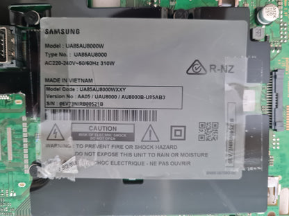 SAMSUNG UA85AU8000 WXXY (VER AA05) MAIN BOARD BN97-19174D BN94-16973B