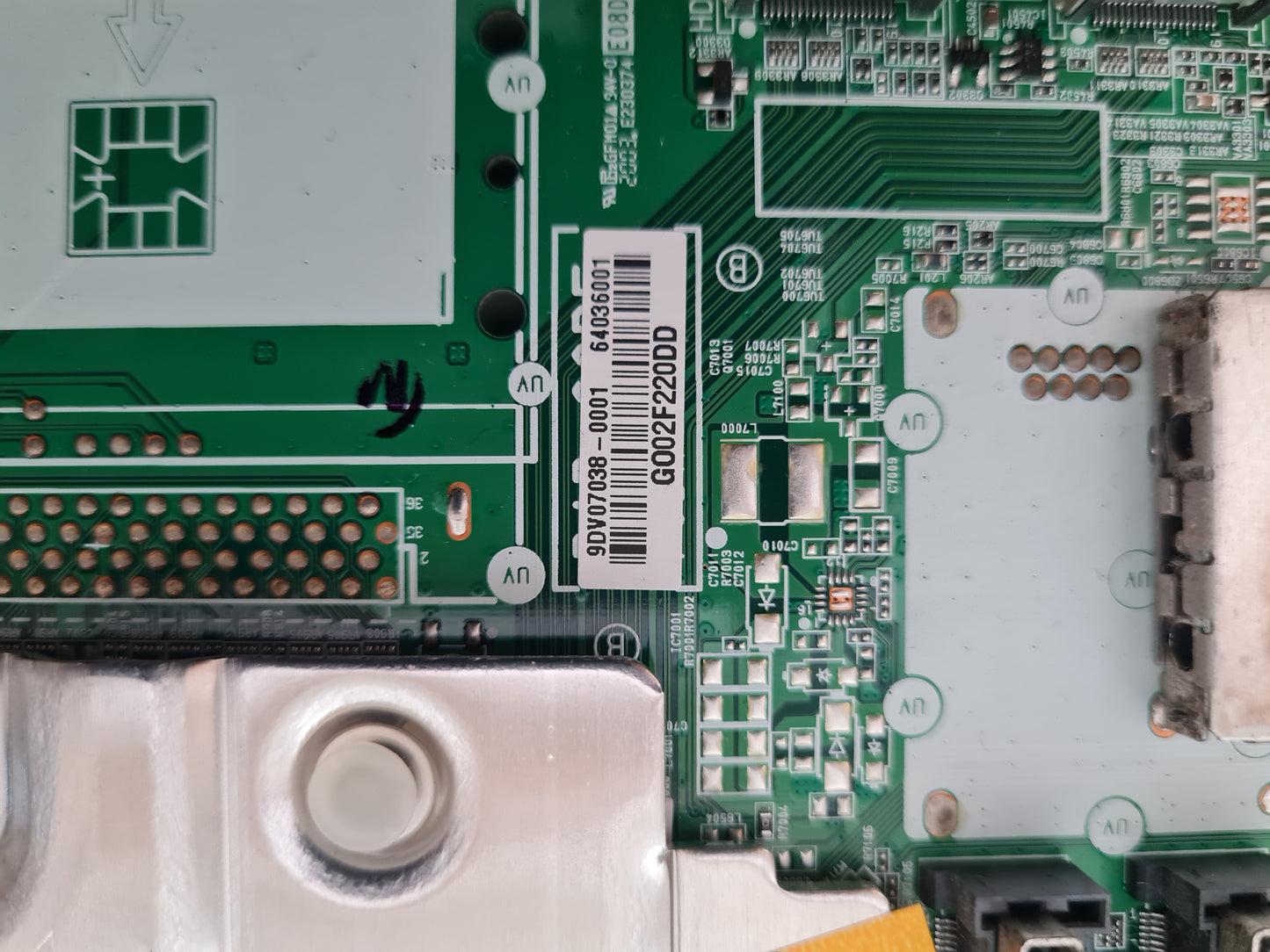 LG 43UJ654T .TD.AAULJD MAIN BOARD EBU64036001 64036001 EAX67166104 1.0