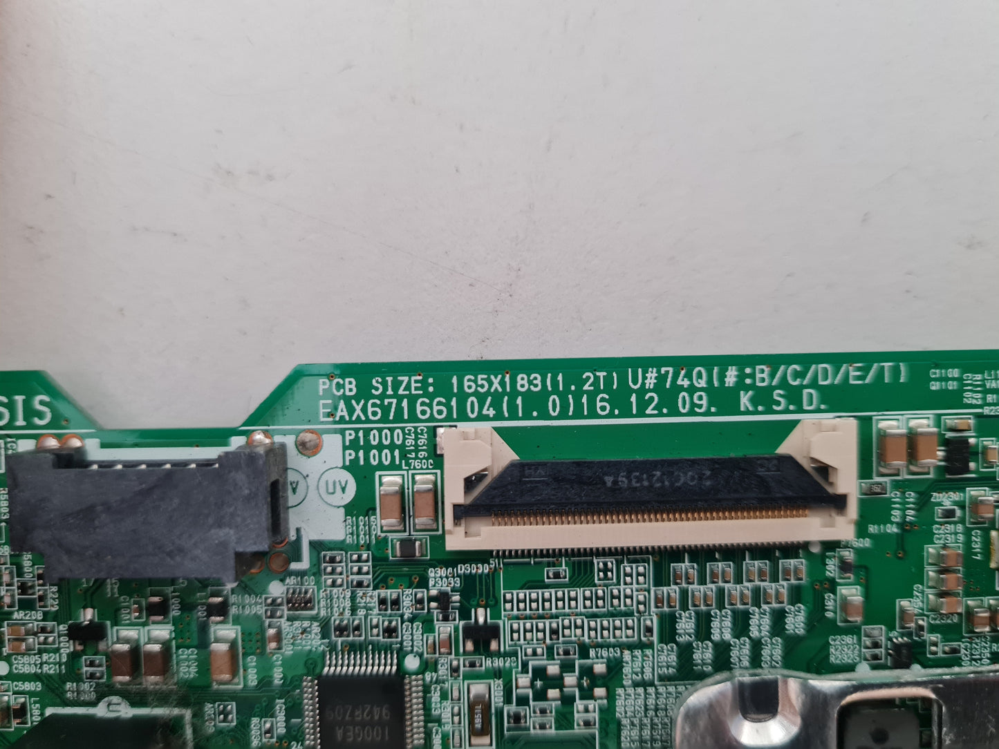 LG 43UJ654T .TD.AAULJD MAIN BOARD EBU64036001 64036001 EAX67166104 1.0