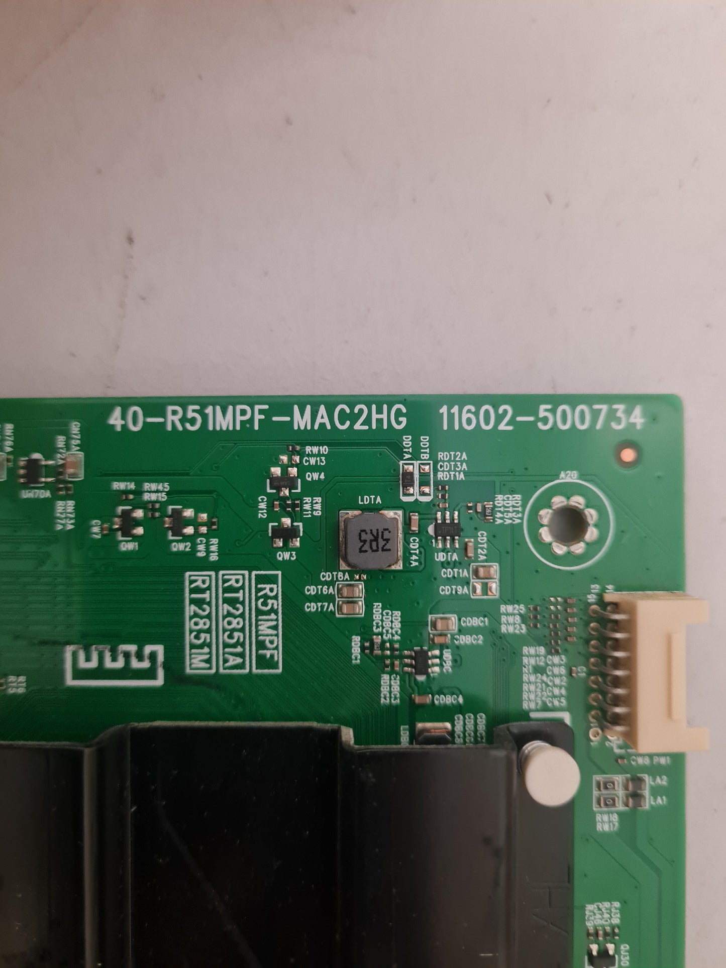 TCL 58P635 MAIN BOARD 40-R51MPF-MAC2HG 11602-500734 R51MPF RT2851A RT2851M