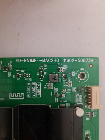 TCL 58P635 MAIN BOARD 40-R51MPF-MAC2HG 11602-500734 R51MPF RT2851A RT2851M