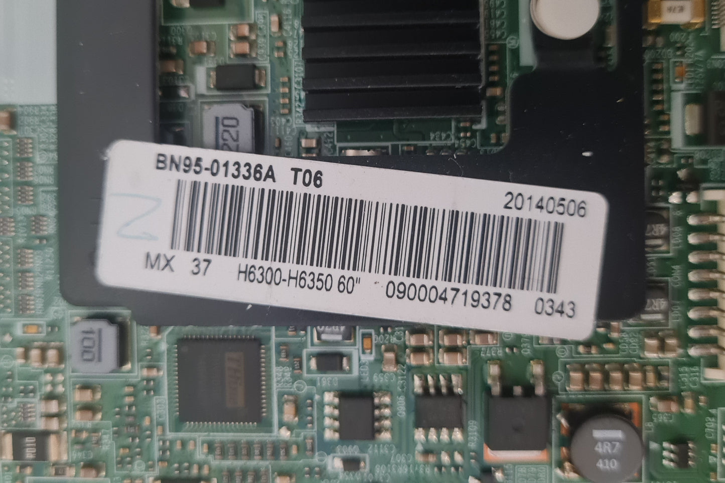 SAMSUNG UA60H6400 AWXXY (VER HD01) T-CON BOARD BN95-01336A