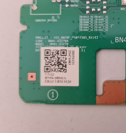 SAMSUNG QA55Q70FAW XXY LED DRIVER BOARD BN94-18541A