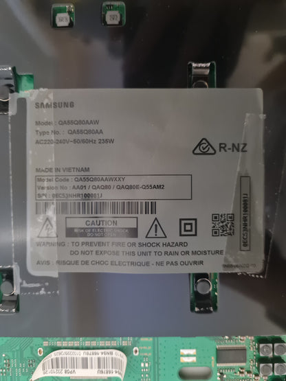 SAMSUNG QA55Q80AAW XXY (VER AA01) MAIN BOARD BN94-16876U