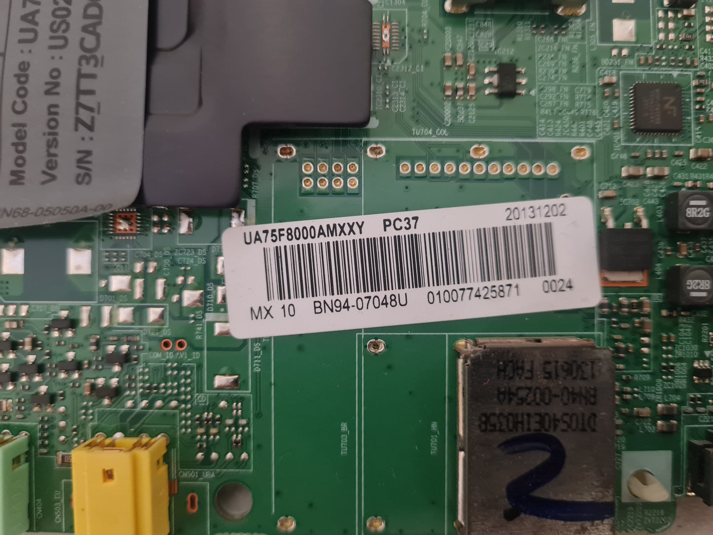 SAMSUNG UA75F8000 AMXXY (VER US02) MAIN BOARD BN94-07048U