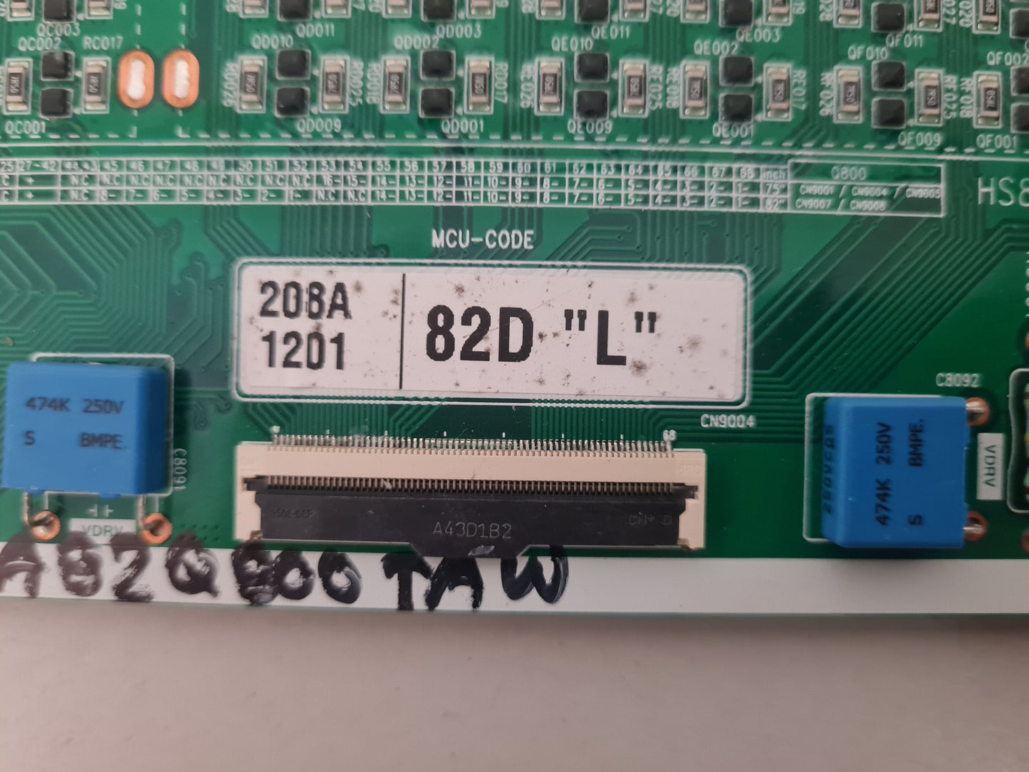 SAMSUNG QA82Q800TAW LED DRIVER BOARD BN44-01070B L82S8SND_THS