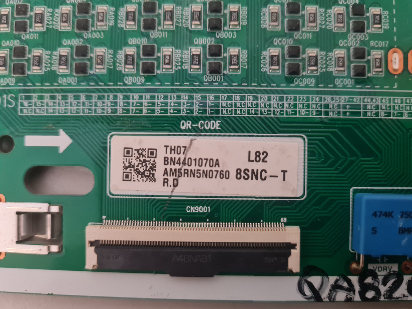 SAMSUNG QA82Q800TAW LED DRIVER BOARD BN44-01070A L82S8SNC_THS