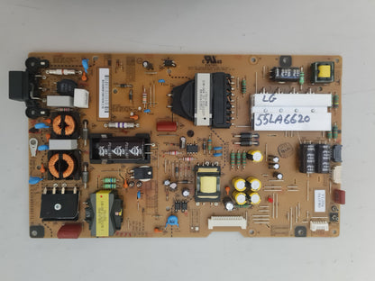 LG 55LA6620 POWER SUPPLY BOARD EAX64905801 1.8 LGP55-13LPB
