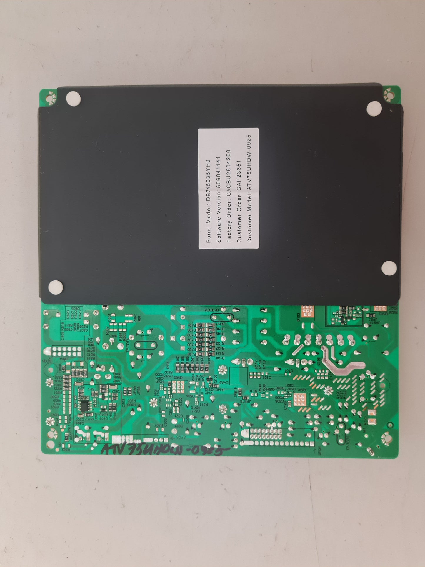 BAUHN ATV75UHDW-0925 POWER SUPPLY BOARD PW.A198W2.801