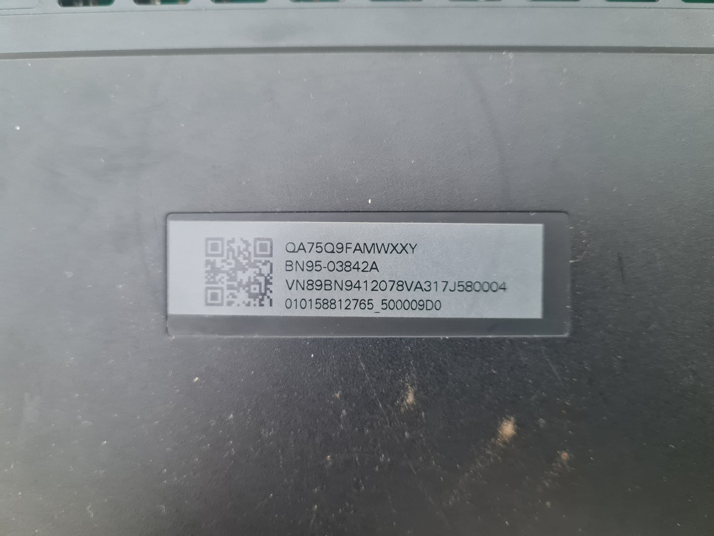 SAMSUNG QA75Q9FAM WXXY ONE CONNECT BOX SOC1000MA BN95-03842A BN94-12078V