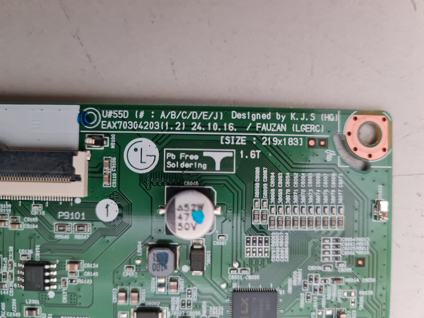 LG 65NANO80ASA .AAUDLJD MAIN BOARD EAX70304203 1.2 30140248