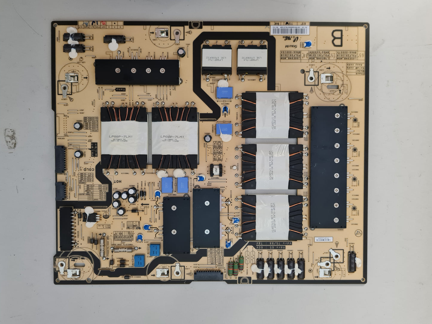 SAMSUNG QA75Q9FAM POWER SUPPLY BOARD (B) BN44-00909A L75E9NB_MSM PSLF361301B