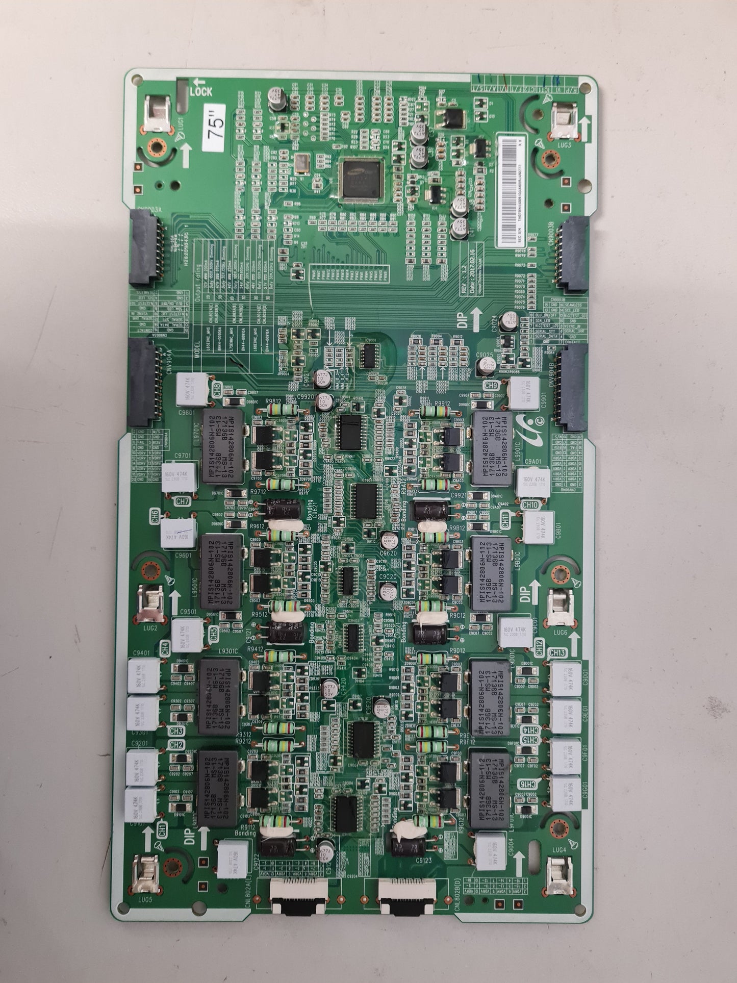SAMSUNG QA75Q9FAM LED DRIVER BOARD BN44-00910A L75E9NC_MHS