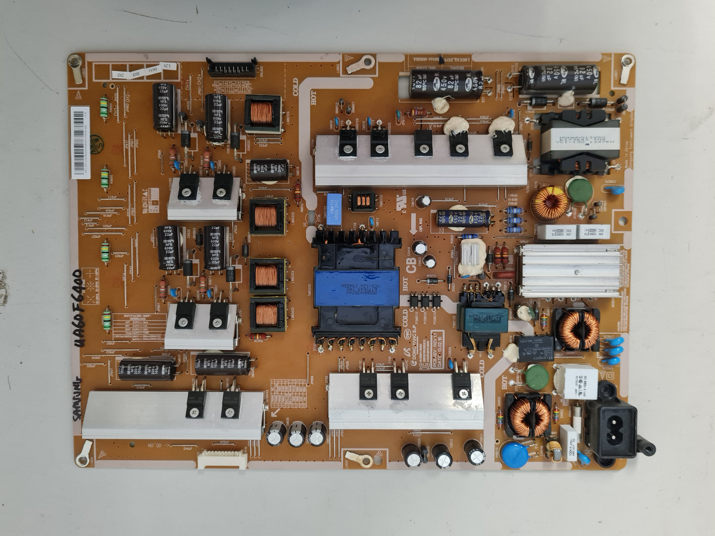 SAMSUNG UA60F6400 POWER SUPPLY BOARD BN44-00626A L60X1Q_DDY