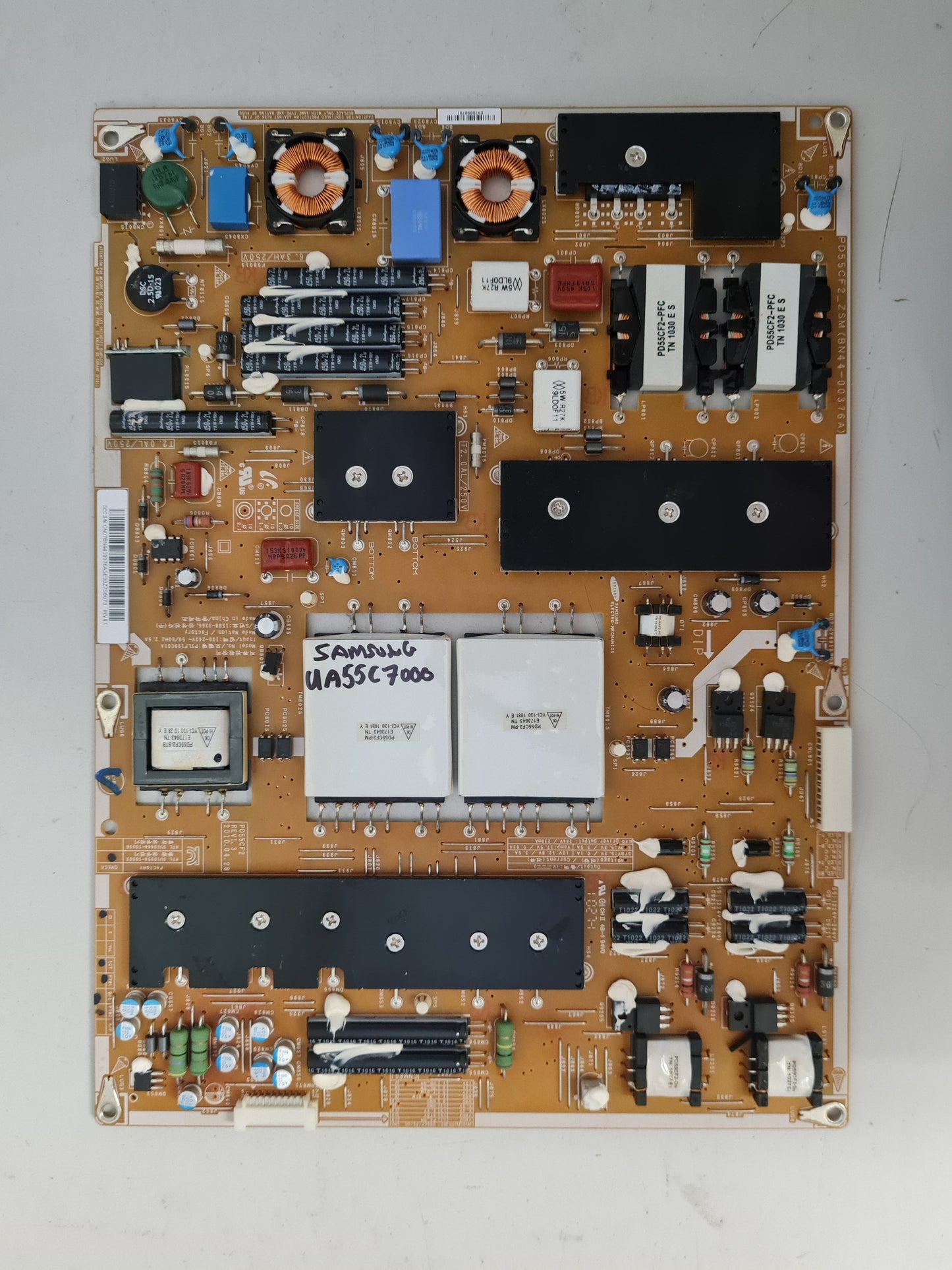 SAMSUNG UA55C7000 POWER SUPPLY BOARD BN44-00376A PD55CF2_ZSM PSLF199C01A