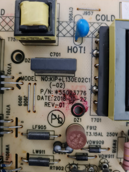 KOGAN KALED55MU8510SZA POWER SUPPLY BOARD 34022421 35023776 KIP+L130E02C1