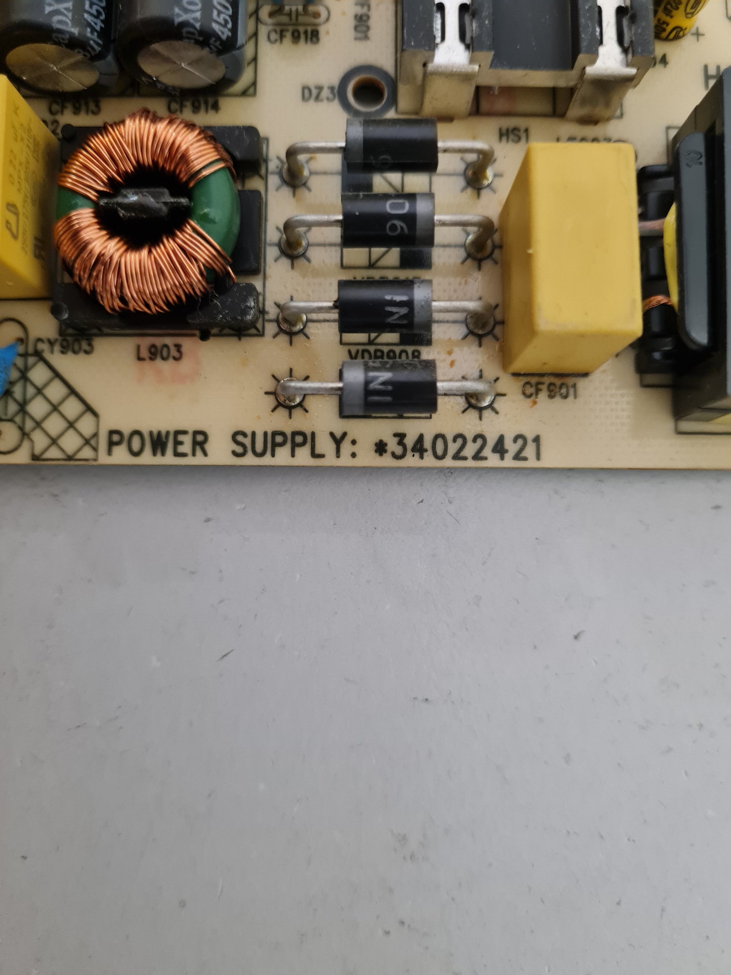 KOGAN KALED55MU8510SZA POWER SUPPLY BOARD 34022421 35023776 KIP+L130E02C1