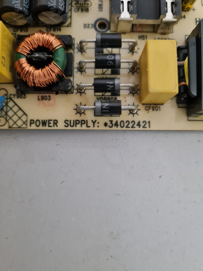 KOGAN KALED55MU8510SZA POWER SUPPLY BOARD 34022421 35023776 KIP+L130E02C1