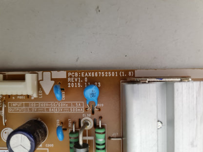 LG 32LH604T POWER SUPPLY BOARD LGP32D-16CH1 EAX66752501 1.8