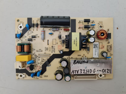 BAUHN ATV32HDG-0121 POWER SUPPLY BOARD TV3211-ZC02-01