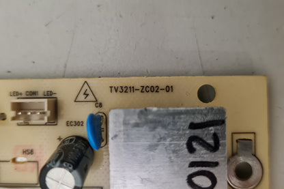 BAUHN ATV32HDG-0121 POWER SUPPLY BOARD TV3211-ZC02-01