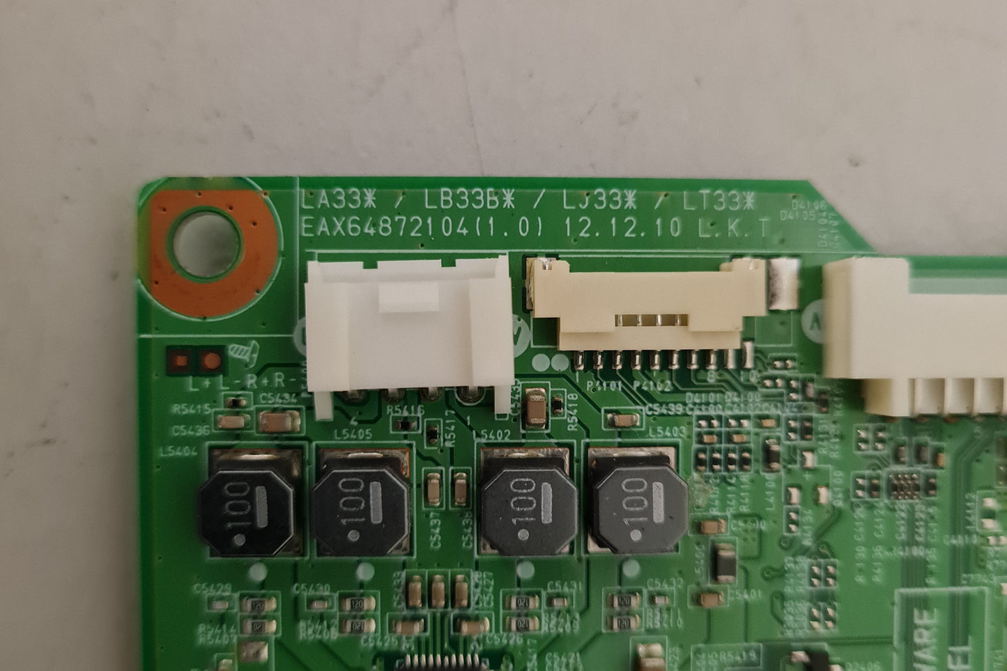 LG 60LA6230 -TB.AULH MAIN BOARD EBT62382520 62009001 EAX64872104 1.0
