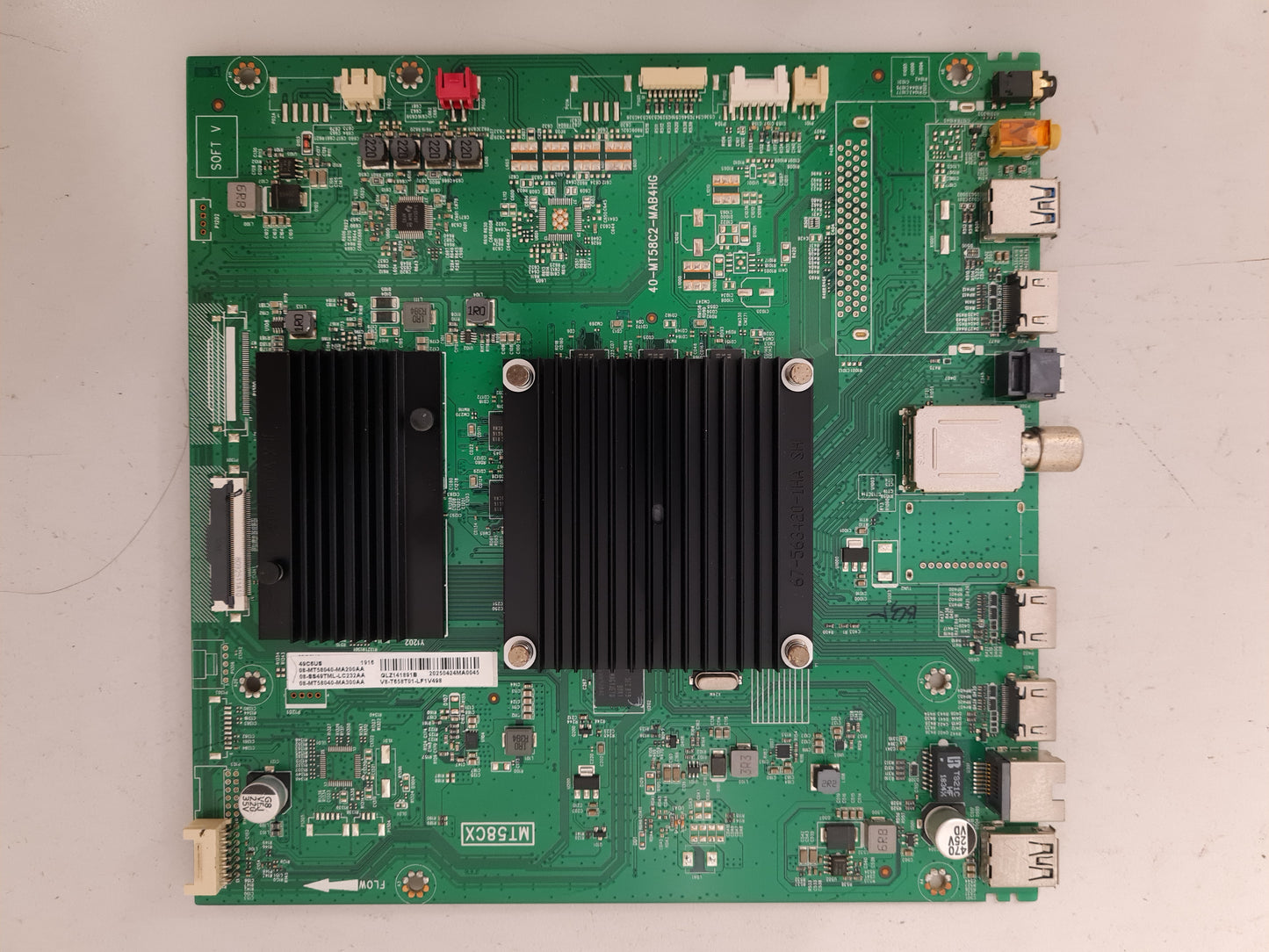 TCL 49C2US MAIN BOARD MT58CX 40-MT58C2-MAB4HG 08-MT58040-MA300AA
