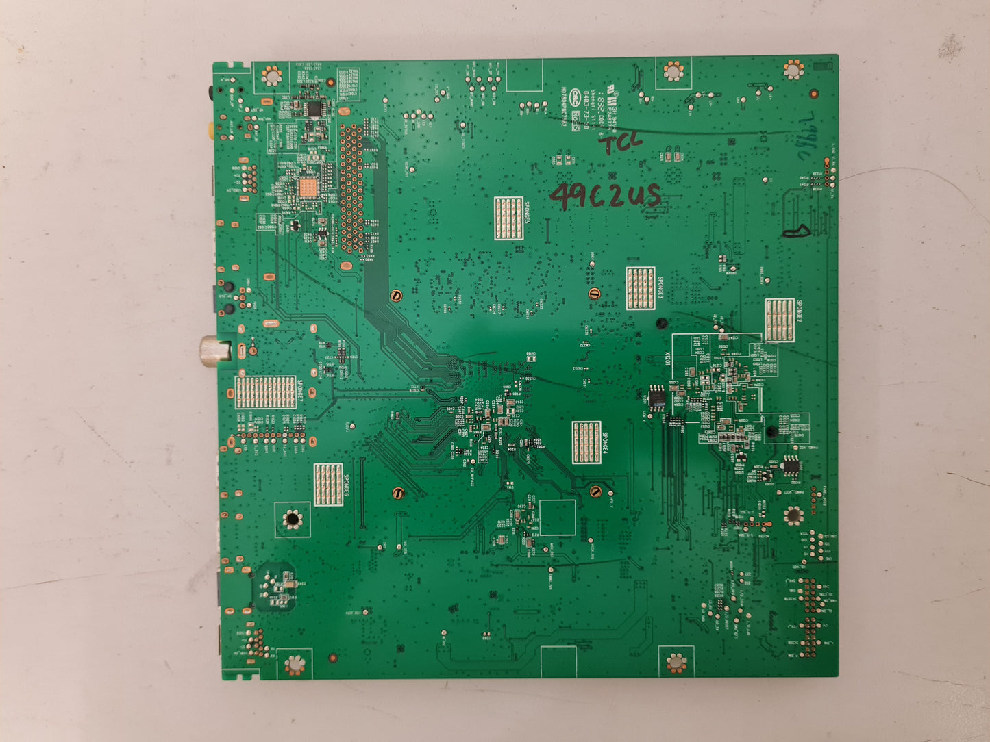 TCL 49C2US MAIN BOARD MT58CX 40-MT58C2-MAB4HG 08-MT58040-MA300AA