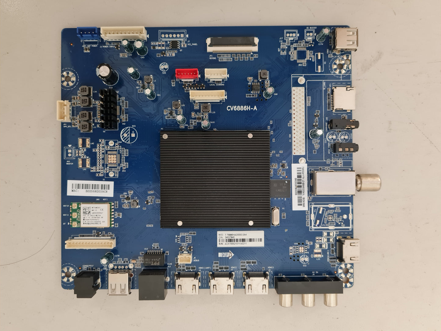 BLAUPUNKT BP580USG9300 MAIN BOARD CV6886H-A