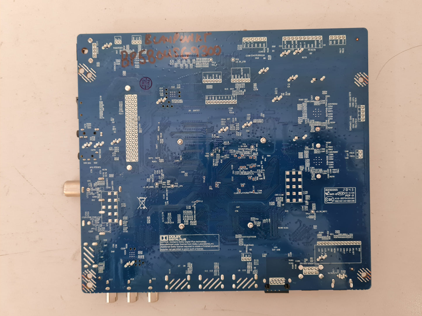 BLAUPUNKT BP580USG9300 MAIN BOARD CV6886H-A