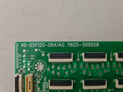 TCL 65C745 LED DRIVER BOARD D65912G 40-65P12G-DRA1AG 11605-500058