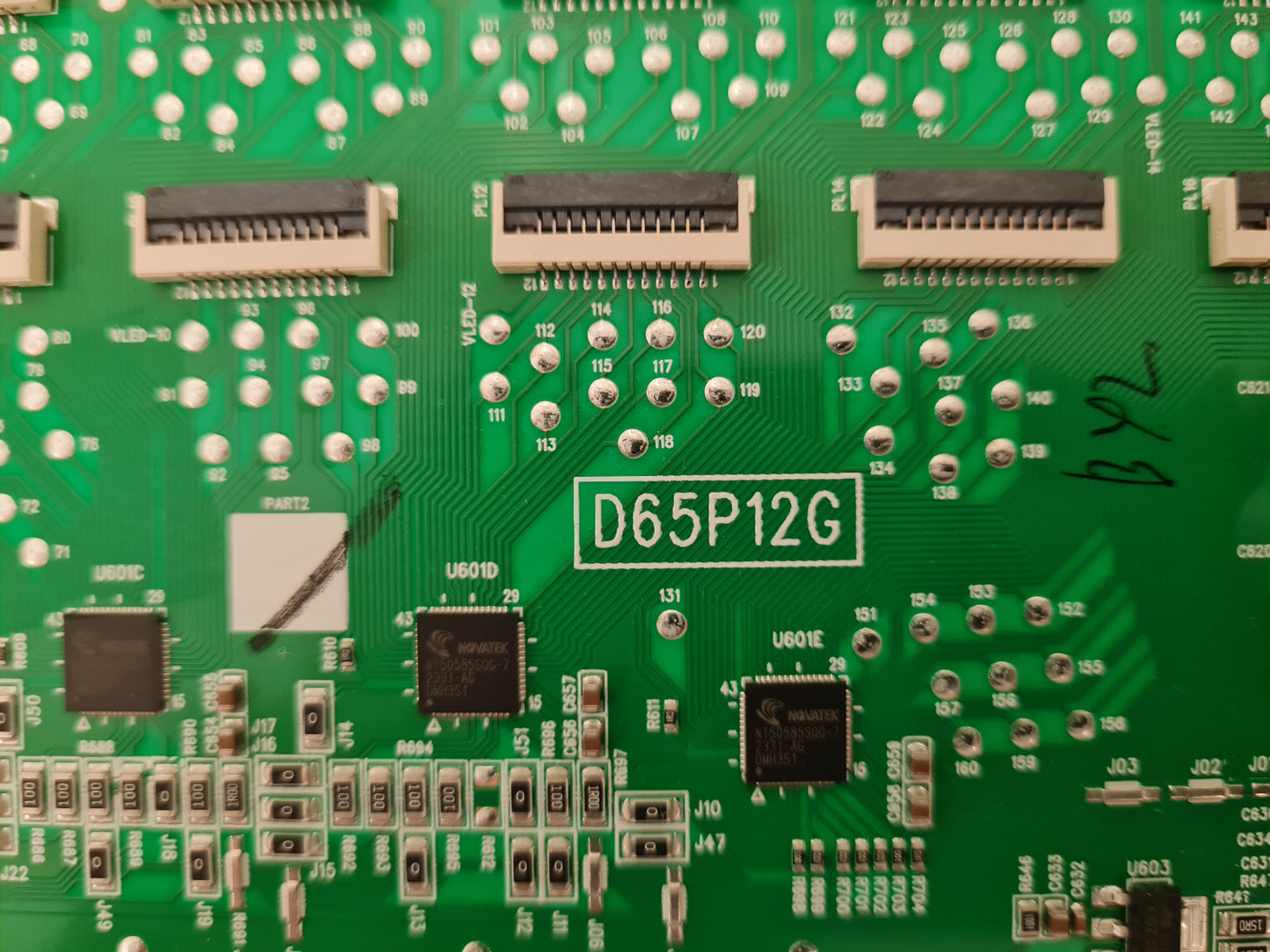 TCL 65C745 LED DRIVER BOARD D65912G 40-65P12G-DRA1AG 11605-500058